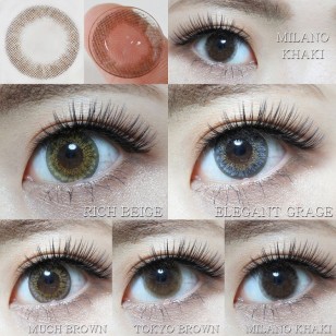 RICH STANDARD Premium TokyoBrown 日抛10片裝